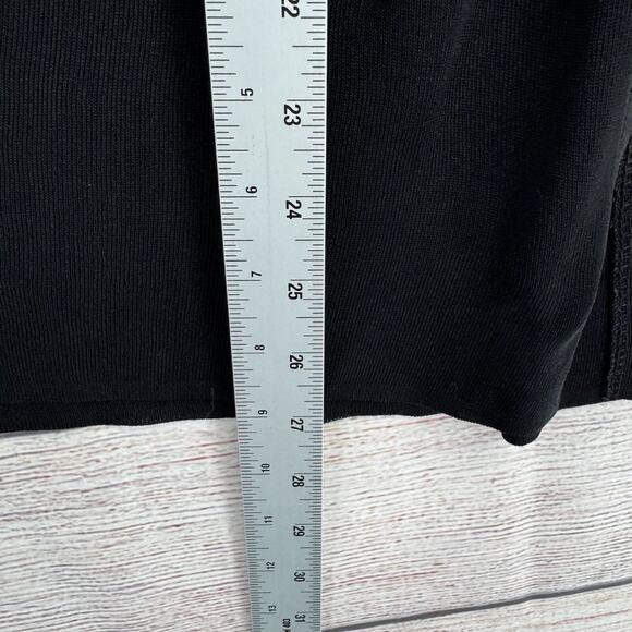 Exclusively Misook Asian Toggle Clasp Tunic Women's Size XS Petite Black‎ - Picture 11 of 11